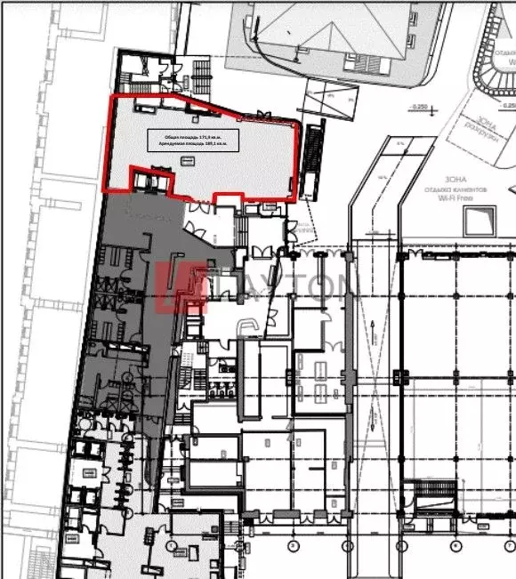 Офис в Москва ул. Воздвиженка, 4/7С1 (189 м) - Фото 2