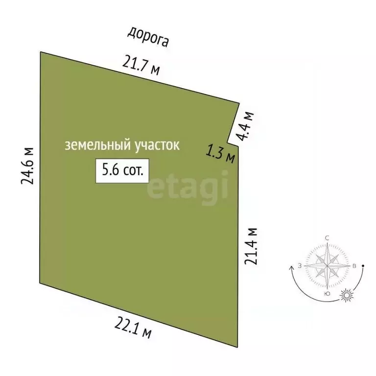 Участок в Тюменская область, Тюменский муниципальный округ, с. Ембаево ... - Фото 1