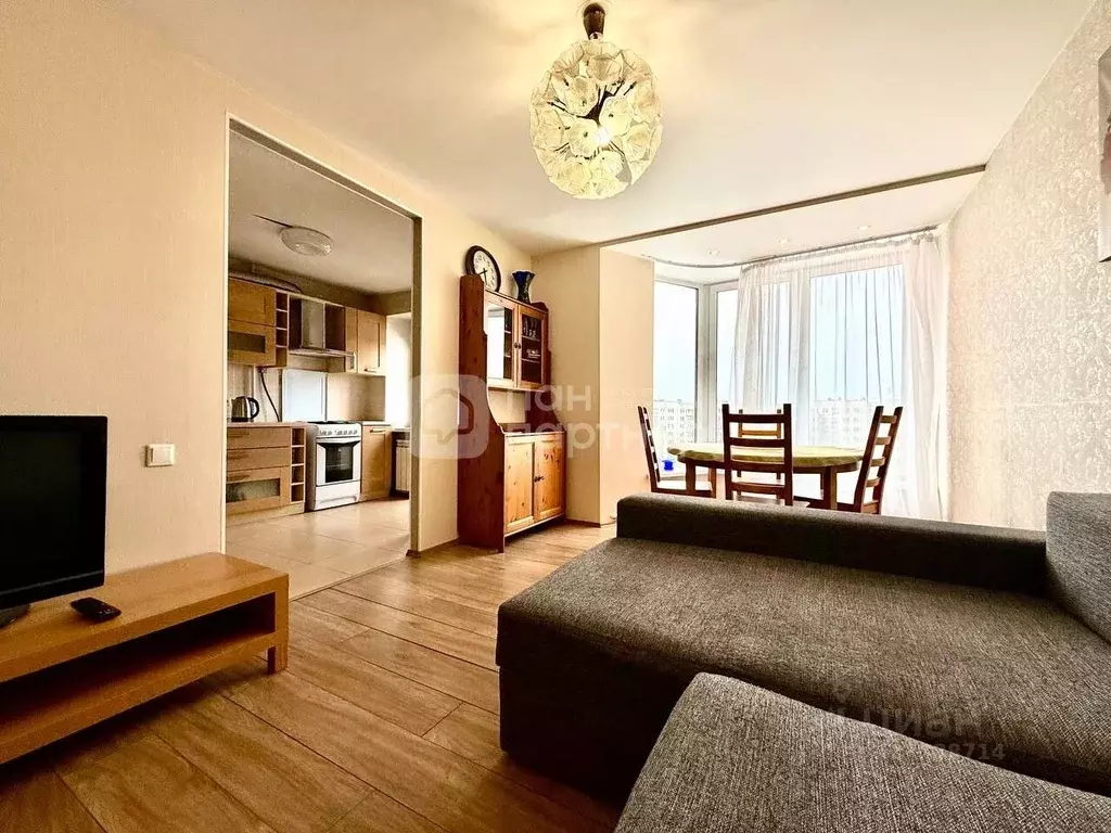 3-к кв. Санкт-Петербург просп. Просвещения, 64К2 (66.1 м) - Фото 1