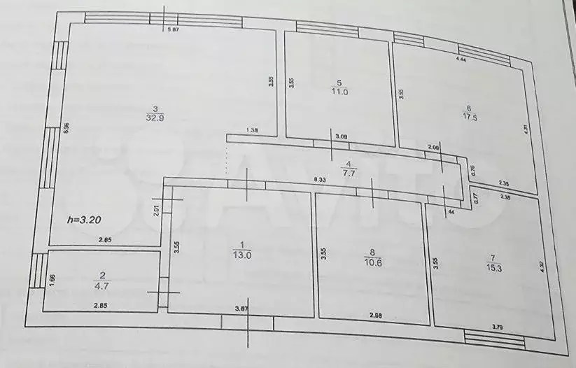 Коттедж 120,5м на участке 12,8сот. - Фото 1