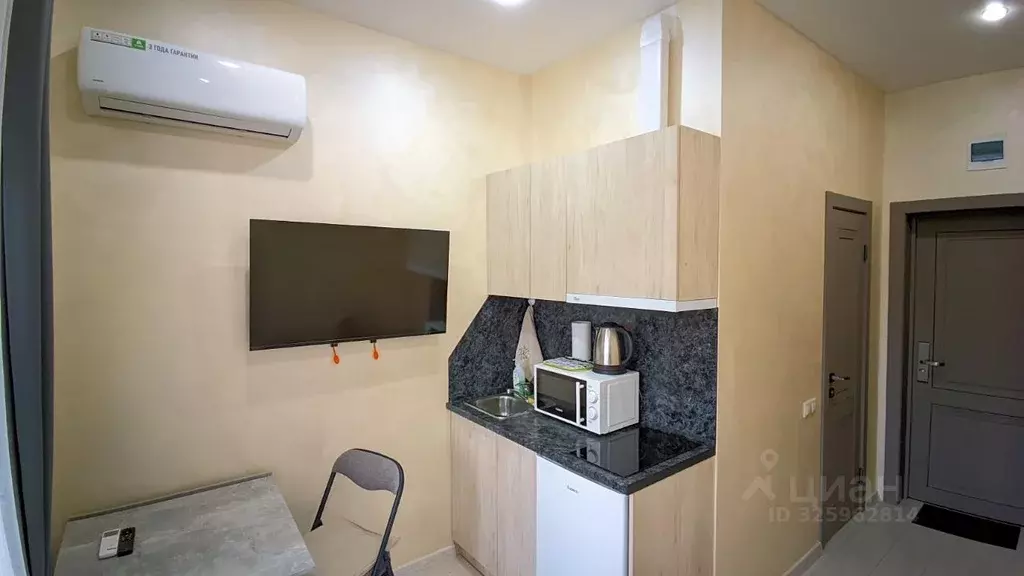 Студия Краснодарский край, Сочи ул. Чекменева, 18 (16.0 м) - Фото 2