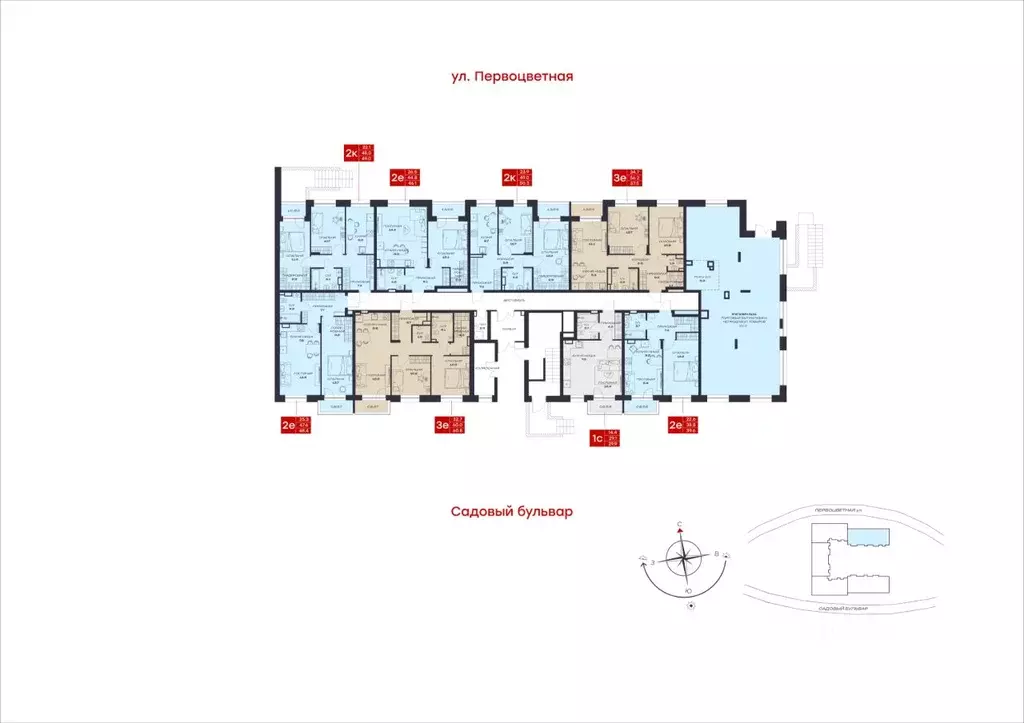 2-к кв. Пермский край, Пермский муниципальный округ, с. Култаево, ... - Фото 2