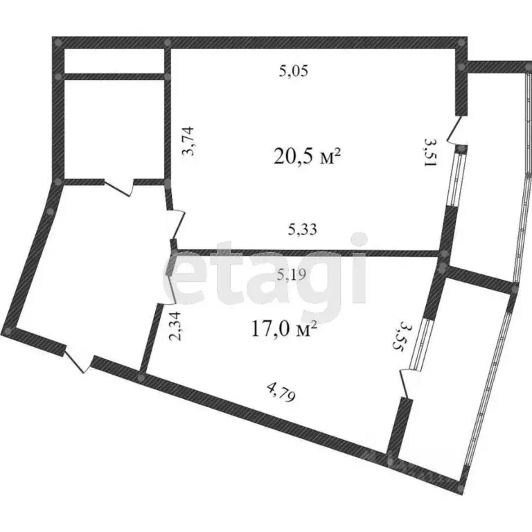 1-к кв. Белгородская область, Белгород Свято-Троицкий бул., 15 (60.0 ... - Фото 1