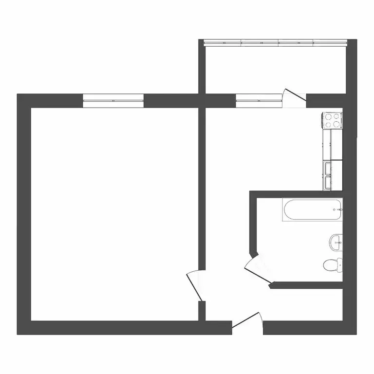 Квартира-студия: Ставрополь, Ленинский район, микрорайон № 4, ... - Фото 0