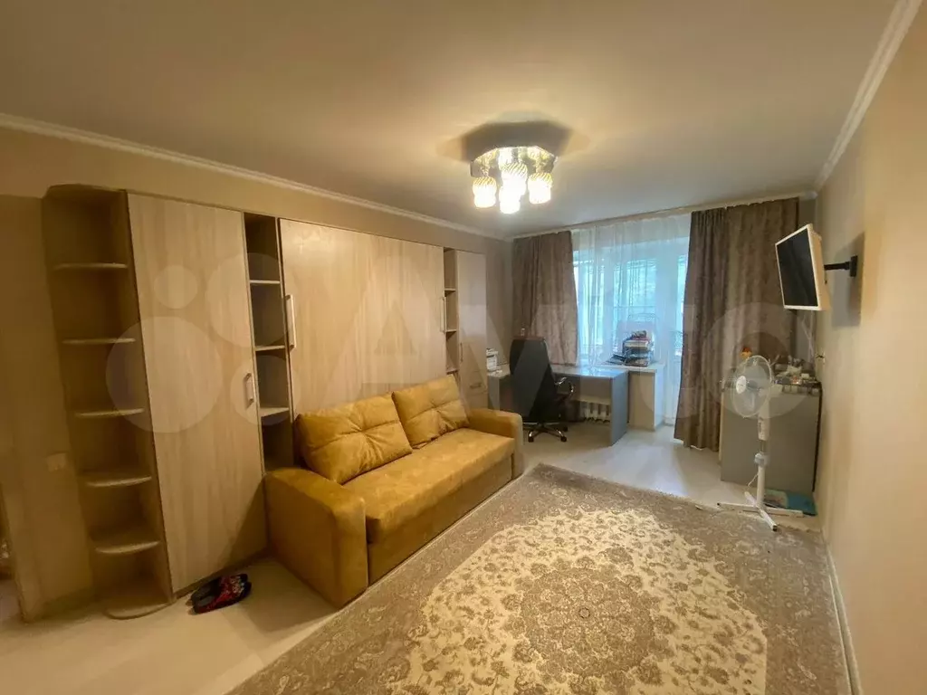 1-к. квартира, 33,6 м, 5/9 эт. - Фото 0