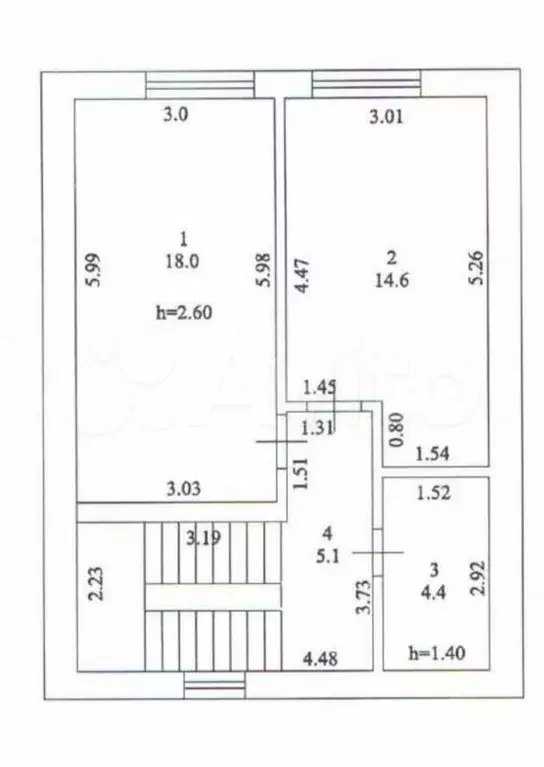 Таунхаус 105 м на участке 1 сот. - Фото 1