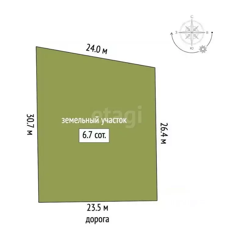 Участок в Ростовская область, Аксайский район, Большелогское с/пос, ... - Фото 2