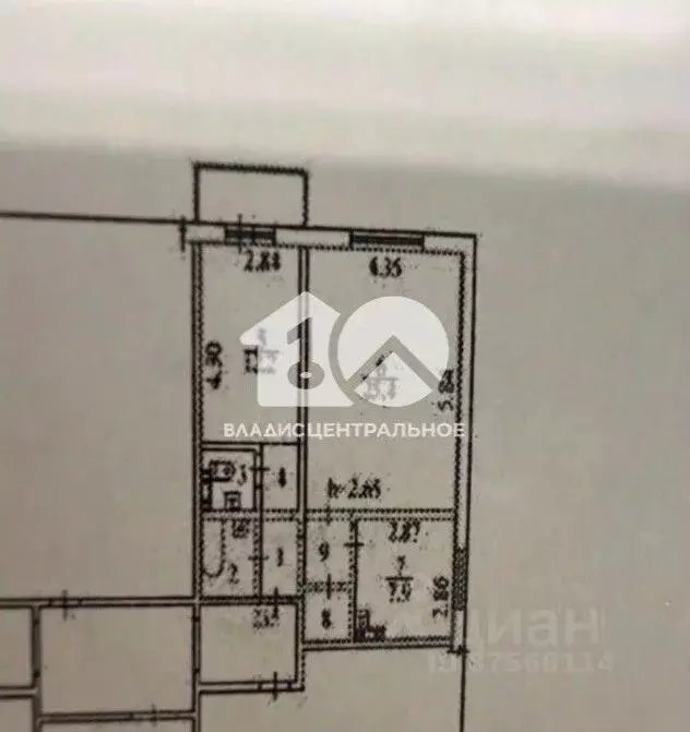 3-к кв. Новосибирская область, Новосибирск ул. Татьяны Снежиной, 19/1 ... - Фото 2