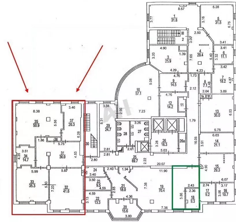 Офис в Москва ул. 3-я Ямского Поля, 18 (209 м) - Фото 2