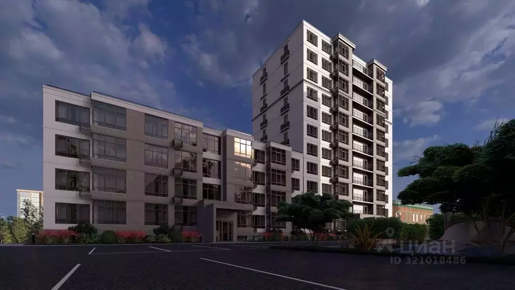 2-к кв. Ставропольский край, Лермонтов Резиденция жилой комплекс (54.9 ... - Фото 2