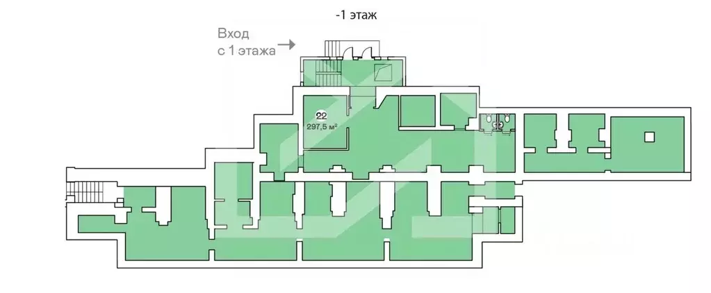 Торговая площадь в Москва Ленинский просп., 70/11 (298 м) - Фото 2