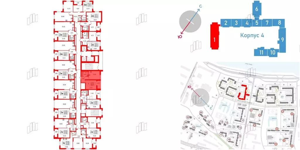 1-к кв. Санкт-Петербург ул. Дыбенко, 2 (36.9 м) - Фото 1