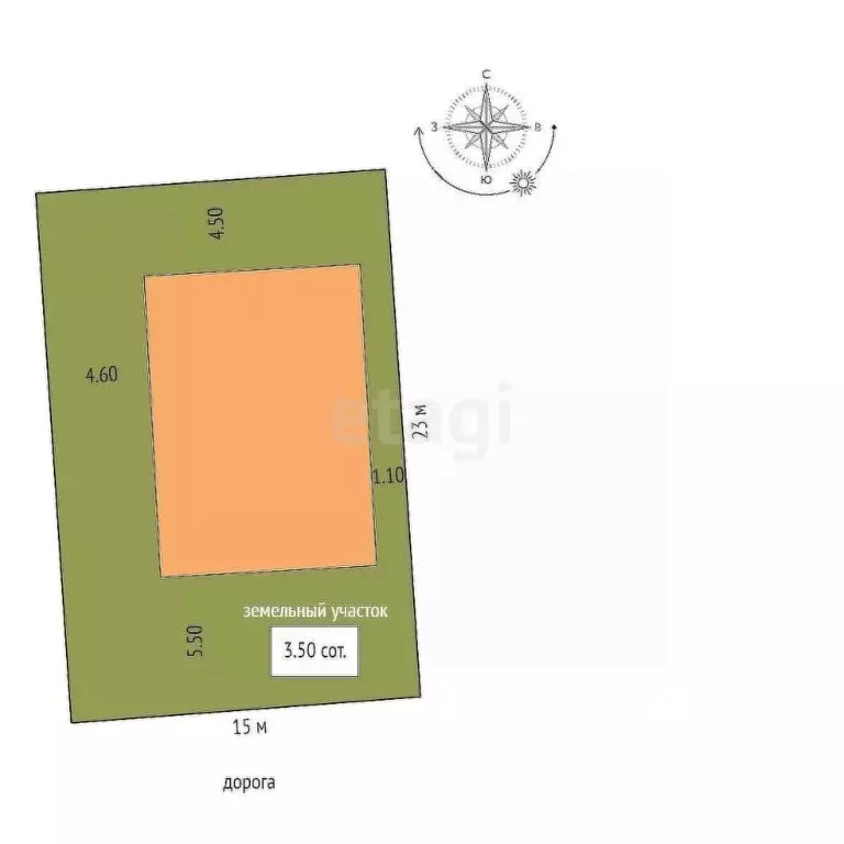 Дом в Ростовская область, Мясниковский район, Краснокрымское с/пос, ... - Фото 2