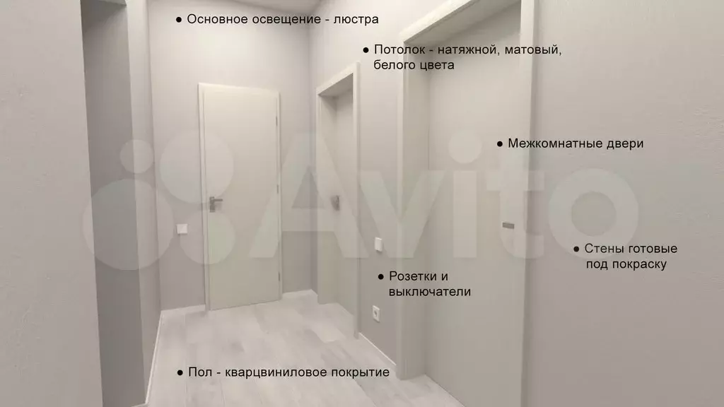 1-к. квартира, 35,5 м, 1/4 эт. - Фото 0