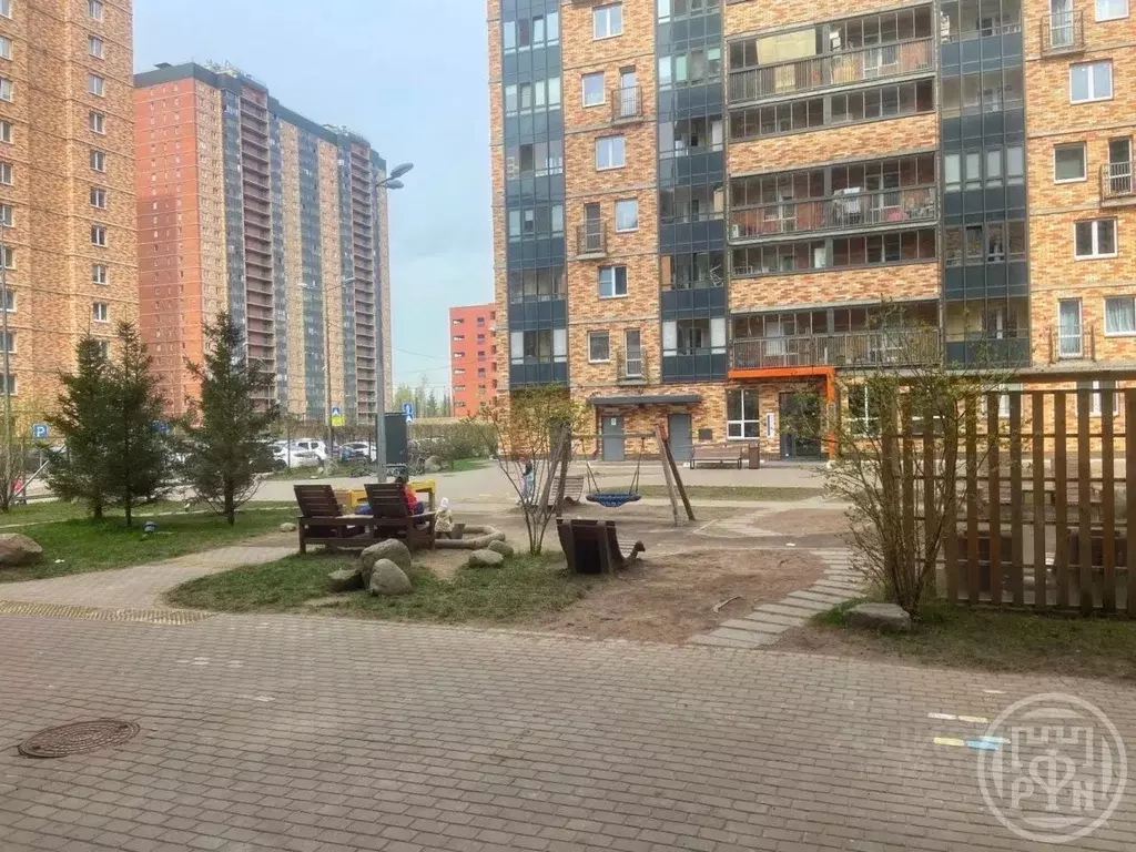 1-к кв. Санкт-Петербург пос. Парголово, Заречная ул., 44к1 (24.15 м) - Фото 2