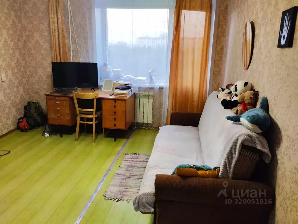 1-к кв. Воронежская область, Воронеж просп. Патриотов, 61 (35.0 м) - Фото 1