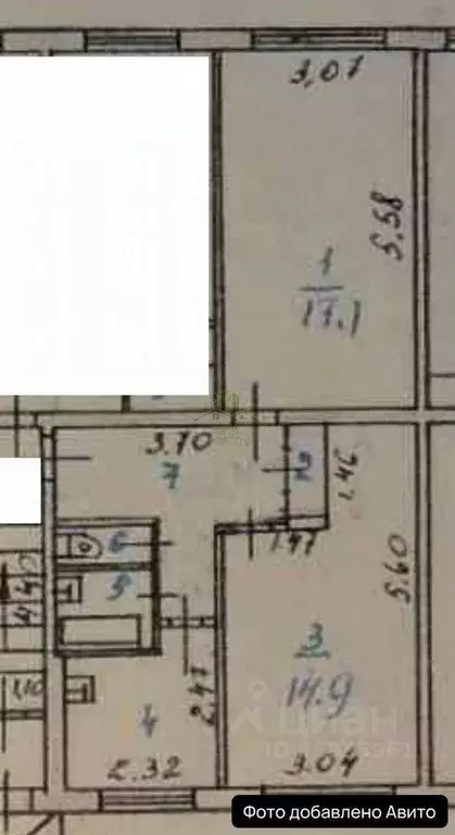 2-к кв. Бурятия, Улан-Удэ ул. Антонова, 16 (46.7 м) - Фото 2