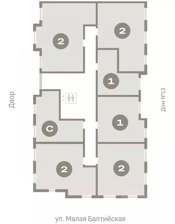 2-к кв. Ленинградская область, Ломоносовский район, Аннинское ... - Фото 2