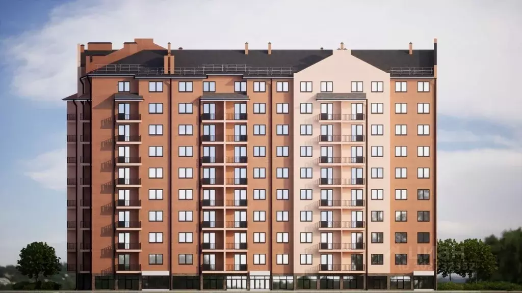 2-к кв. Северная Осетия, Владикавказ ул. Куйбышева, 77В (77.0 м) - Фото 1