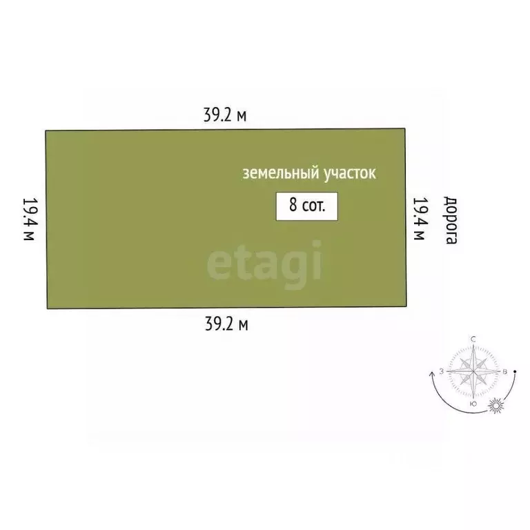 Участок в Тюменская область, Тюменский муниципальный округ, д. ... - Фото 1