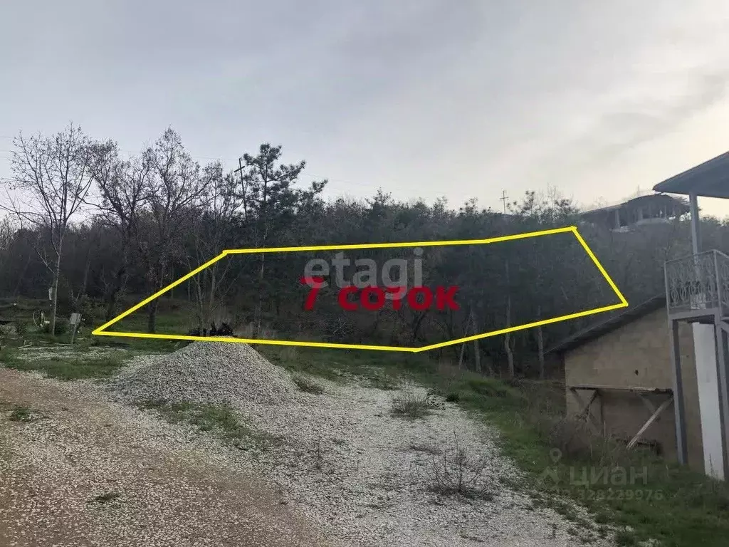 Участок в Крым, Алушта муниципальный округ, пос. Семидворье, Надежда ... - Фото 1