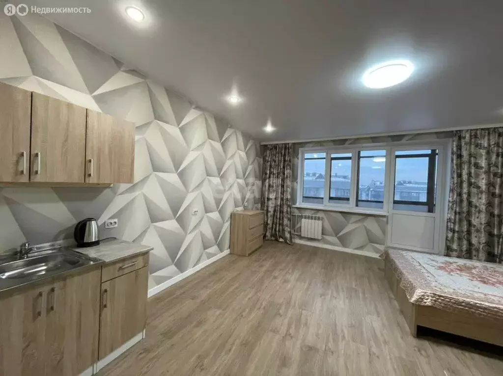 Квартира-студия: Абакан, улица Кирова (35 м) - Фото 1