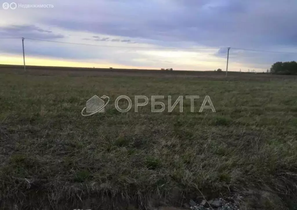 Участок в Тюменский район, село Кулаково (6.37 м) - Фото 1