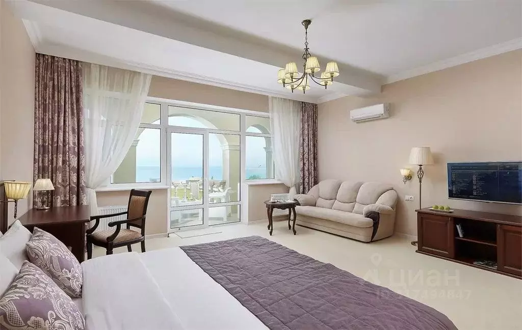 Комната Крым, Бахчисарайский район, с. Песчаное ул. Набережная, 12А - Фото 0
