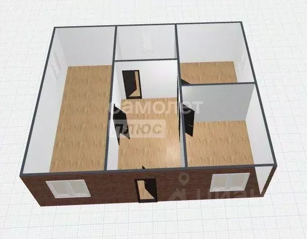 Дом в Калужская область, Жуковский муниципальный округ, Ландыш СНТ ул. ... - Фото 1