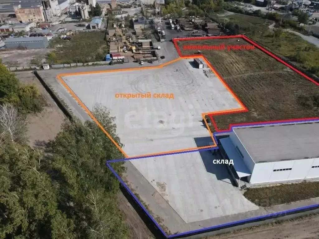 Склад в Новосибирская область, Новосибирск ул. Твардовского, 7 (1101 ... - Фото 1