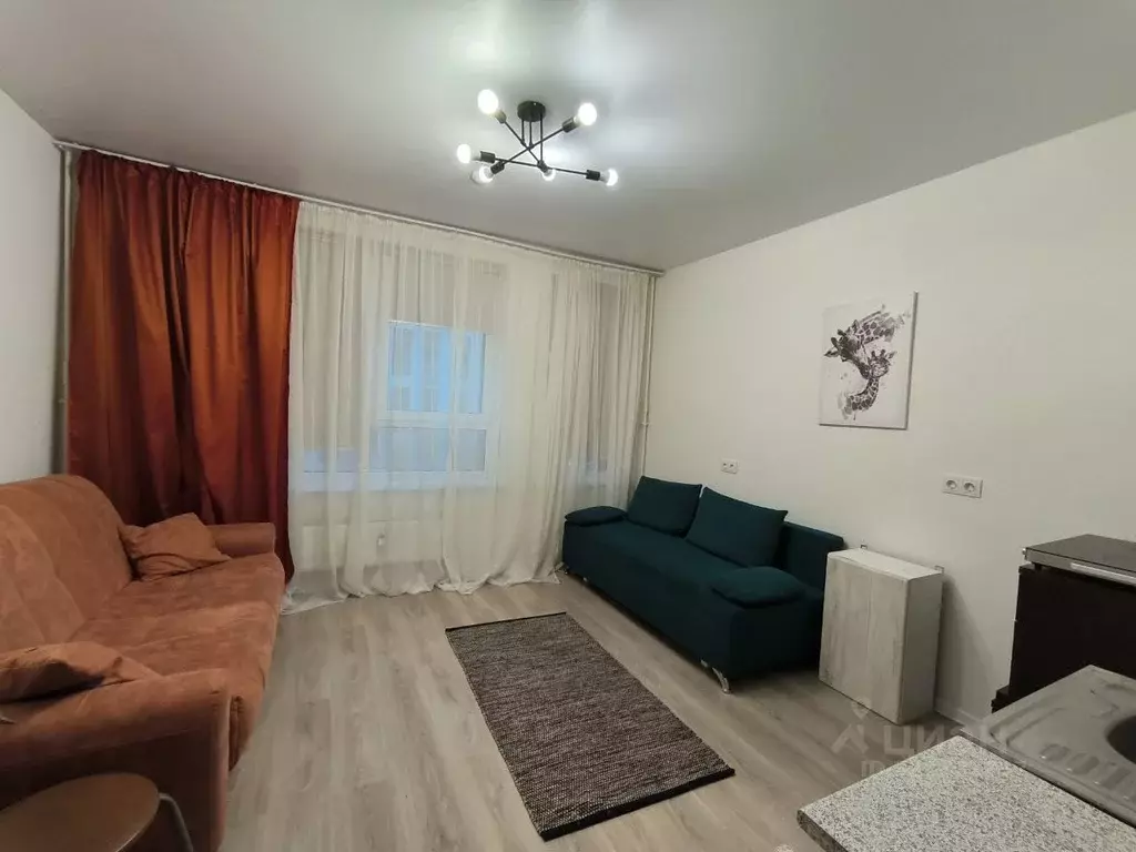 Студия Московская область, Домодедово городской округ, с. Ям ул. ... - Фото 1