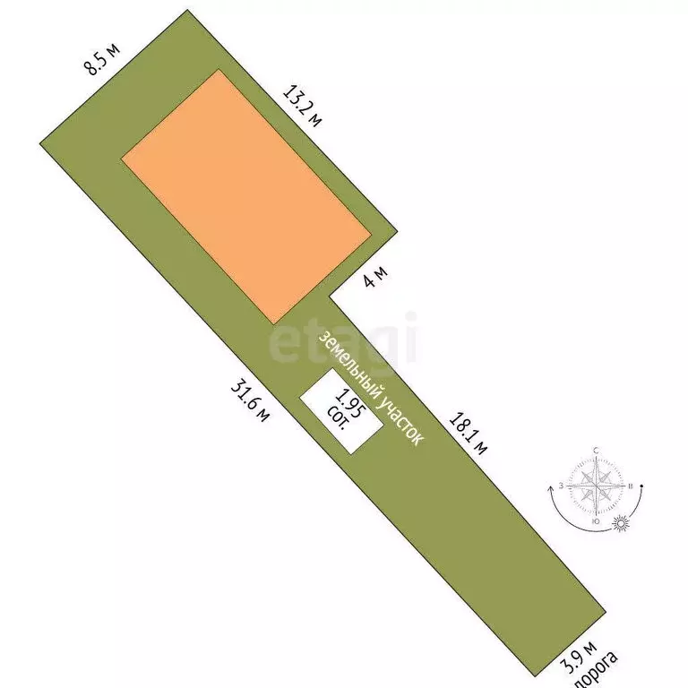 Дом в Якутск, улица Софронова (106.5 м) - Фото 1