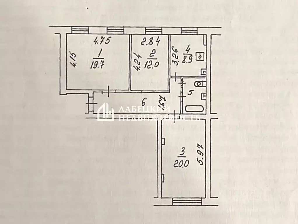 3-к кв. Москва ул. Ивана Бабушкина, 12К3 (76.4 м) - Фото 2