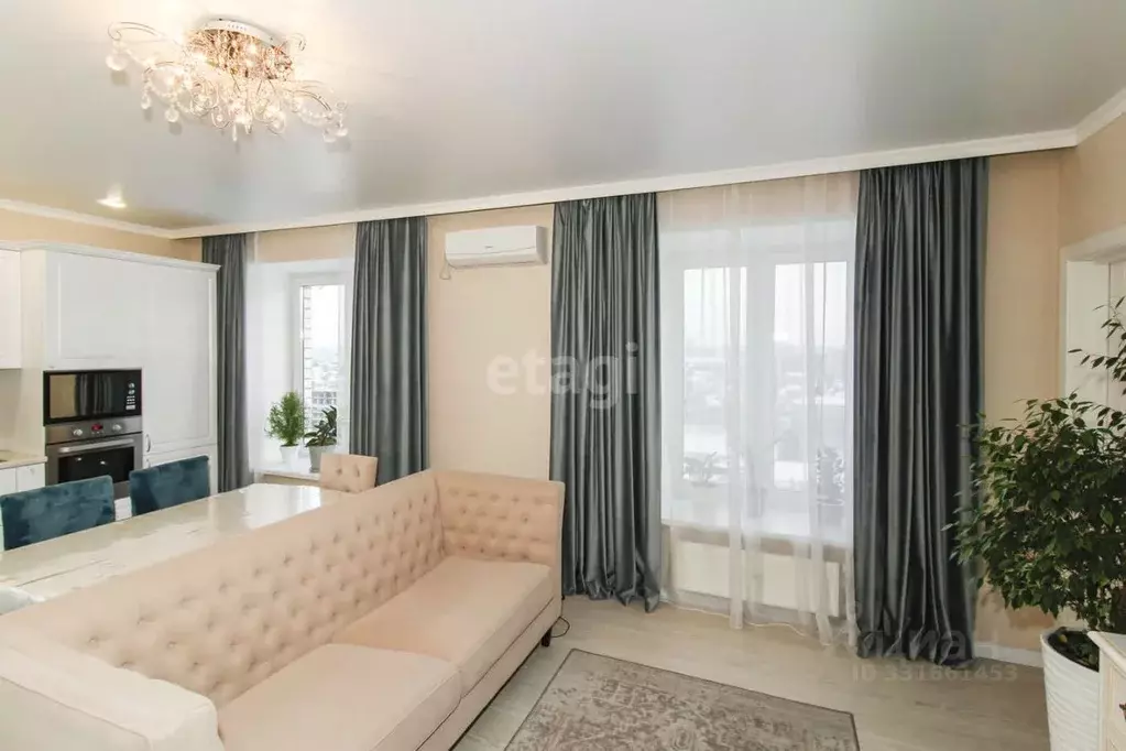2-к кв. Тюменская область, Тюмень Полевая ул., 109к1 (58.3 м) - Фото 1