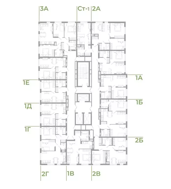 2-к кв. Астраханская область, Астрахань ул. Космонавтов, 18 с/1 (47.2 ... - Фото 2