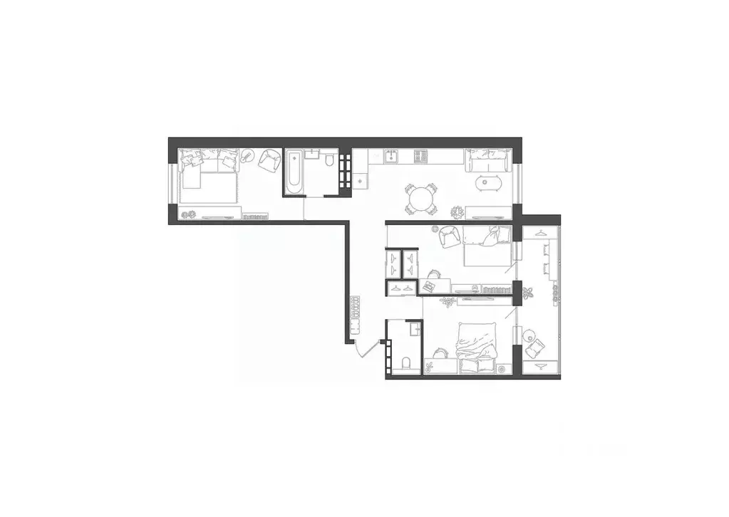 3-к кв. Волгоградская область, Волгоград ул. Глазкова, 16 (73.2 м) - Фото 1