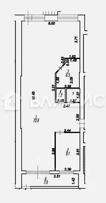 Помещение свободного назначения в Рязанская область, Рязань ул. ... - Фото 2