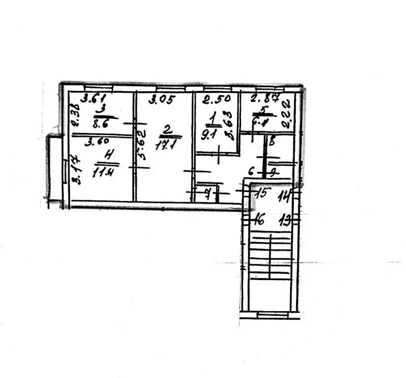 4-комнатная квартира: Красное Село, Гвардейская улица, 19к1 (64 м) - Фото 0