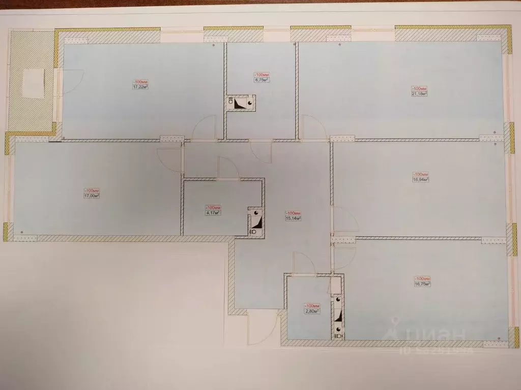 4-к кв. Москва бул. Веласкеса, 7к1 (119.3 м) - Фото 2