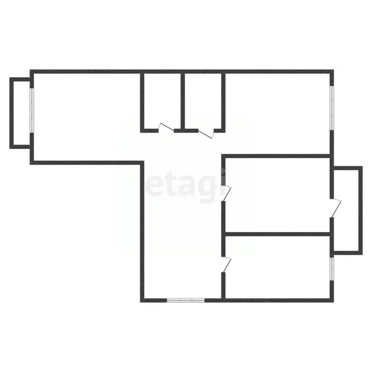 3-к кв. Иркутская область, Ангарск 95Б кв-л, 2 (63.4 м) - Фото 2