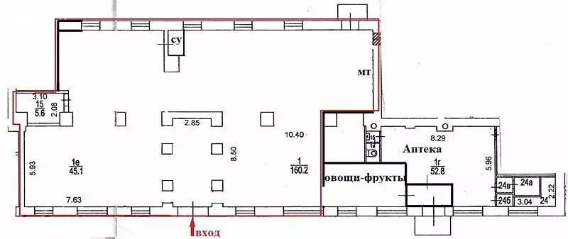 Помещение свободного назначения (300 м) - Фото 0