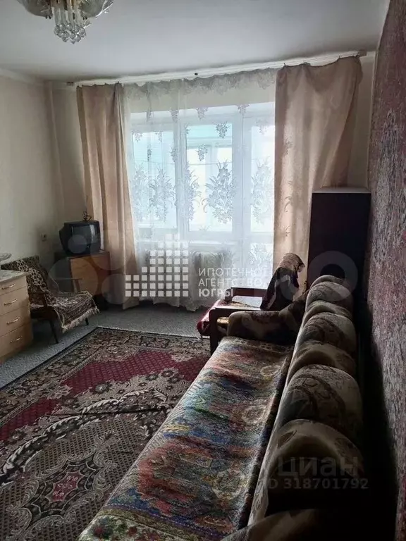 1-к кв. Ханты-Мансийский АО, Ханты-Мансийск ул. Строителей, 93/2 (38.0 ... - Фото 1