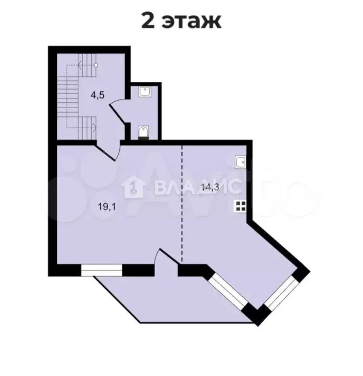 3-к. квартира, 128,4 м, 2/3 эт. - Фото 1