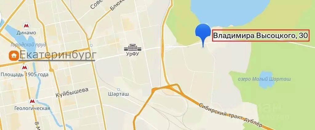 Комната Свердловская область, Екатеринбург ул. Владимира Высоцкого, 30 ... - Фото 1