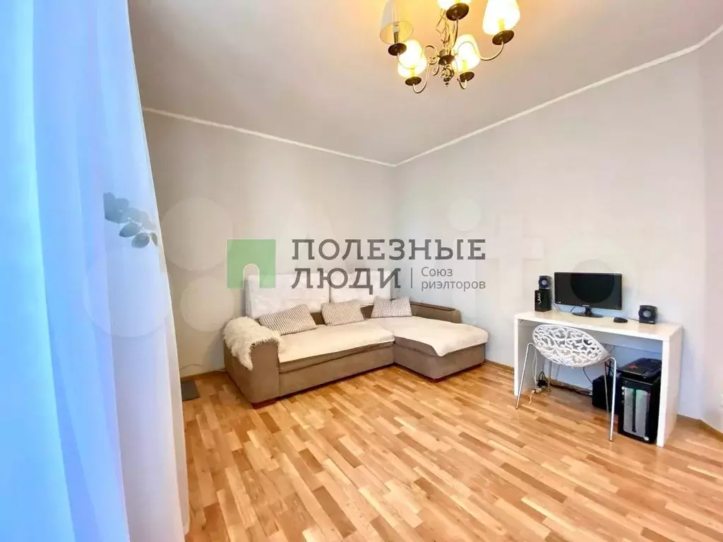 1-к. квартира, 42,2 м, 4/17 эт. - Фото 1