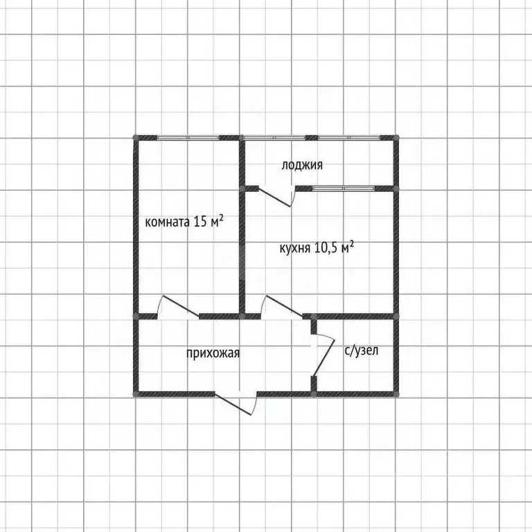1-к кв. Адыгея, Майкоп ул. Пирогова, 4 (44.7 м) - Фото 1