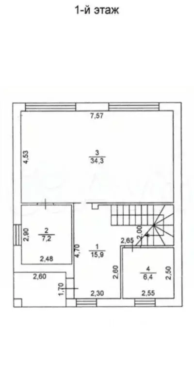 Дом в Севастополь Ленинский муниципальный округ,  (130 м) - Фото 1