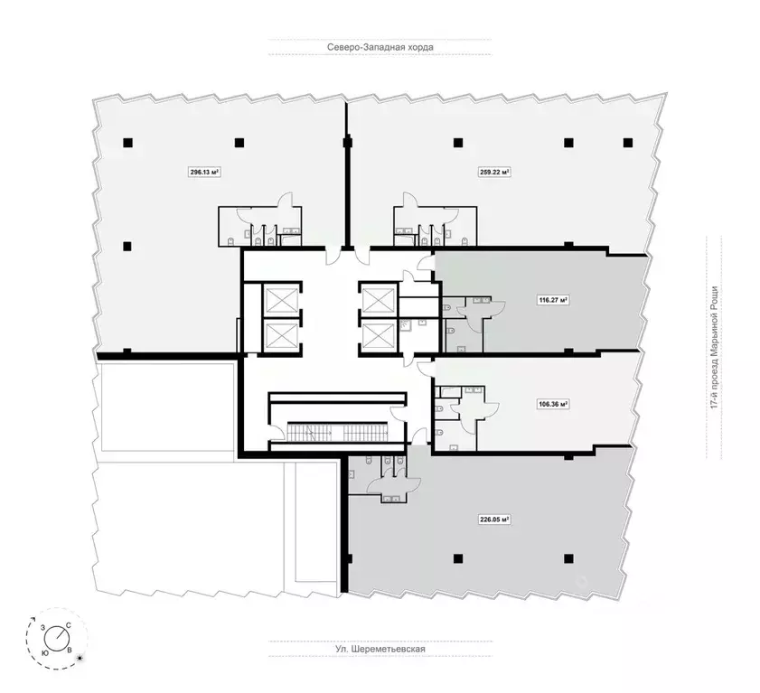 Офис в Москва проезд 17-й Марьиной рощи, 6 (226 м) - Фото 2