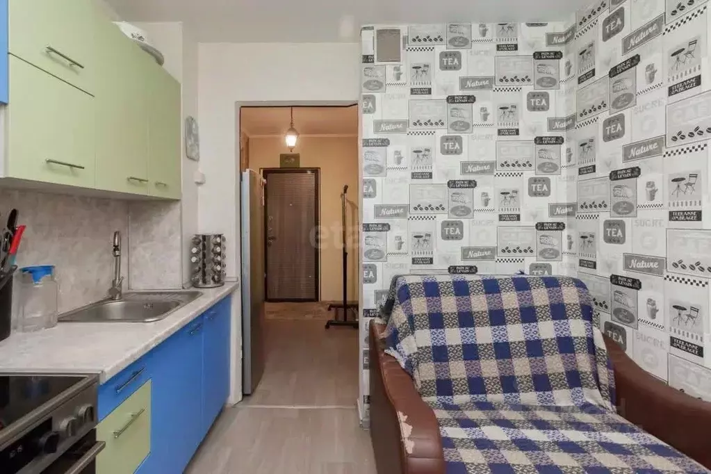 1-к кв. Тюменская область, Тюмень Малая Боровская ул., 38/5 (35.1 м) - Фото 1