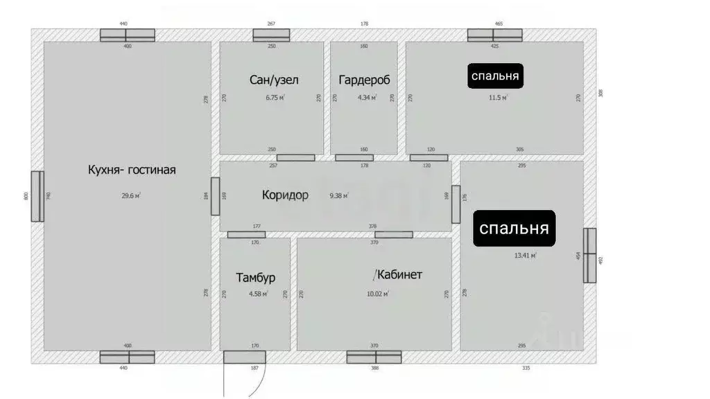 Дом в Курганская область, Курган Черемухово мкр,  (80 м) - Фото 1